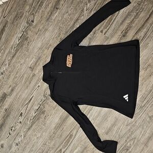 NWOT  Black Half Zip Up